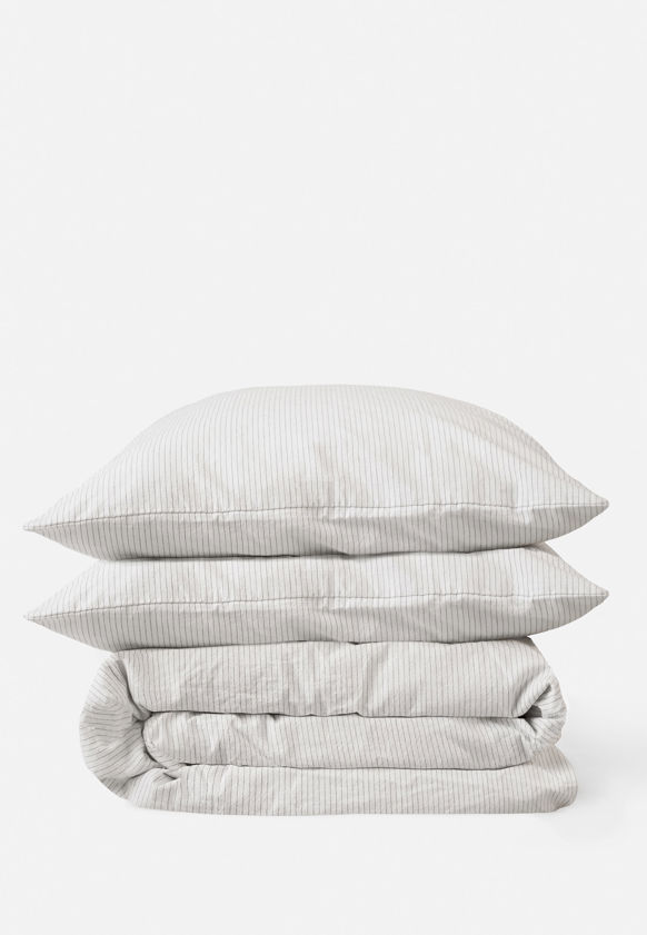 Pinstripe Duvet Cover