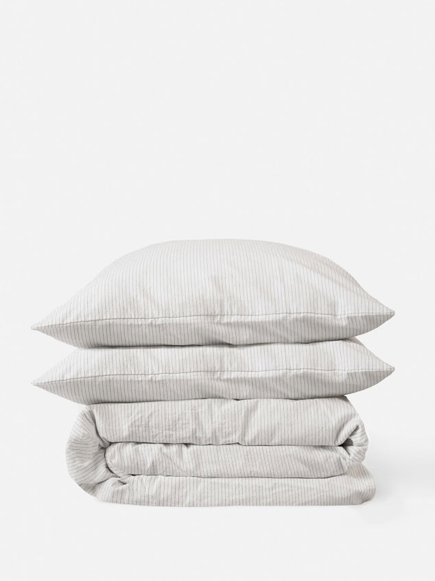 Pinstripe Pillowcase Pair