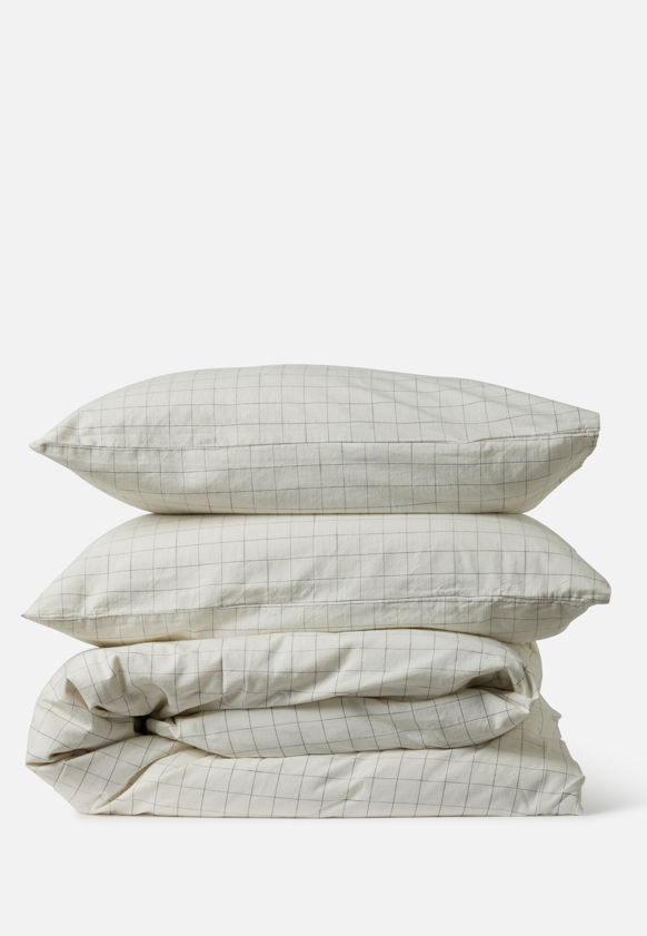 Grid Duvet Cover