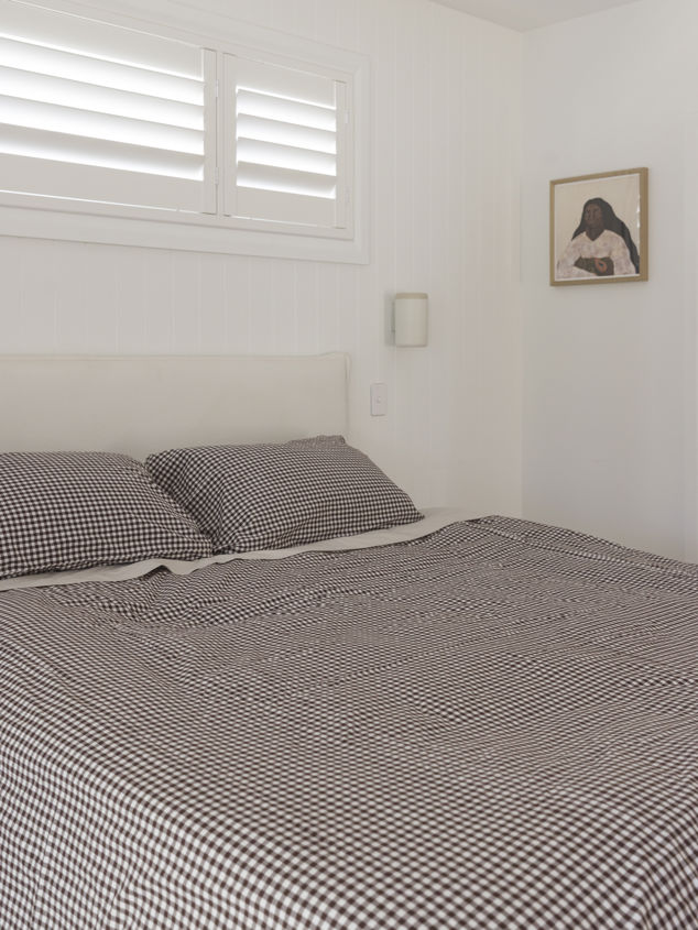 Gingham Organic Cotton Duvet