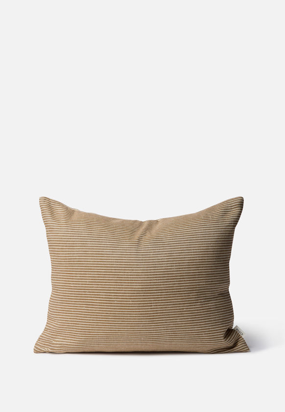 Reversible Pinstripe Cushion Cover