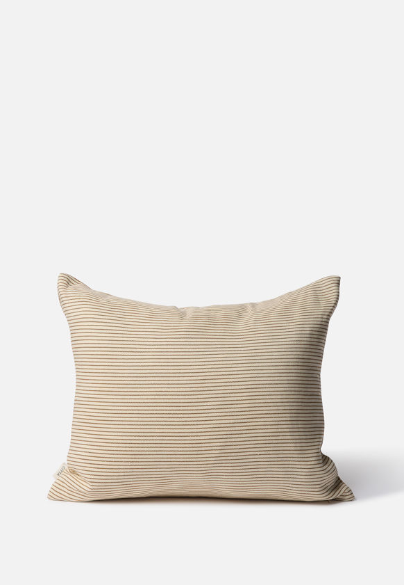 Reversible Pinstripe Cushion Cover