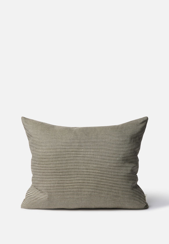 Reversible Pinstripe Cushion Cover
