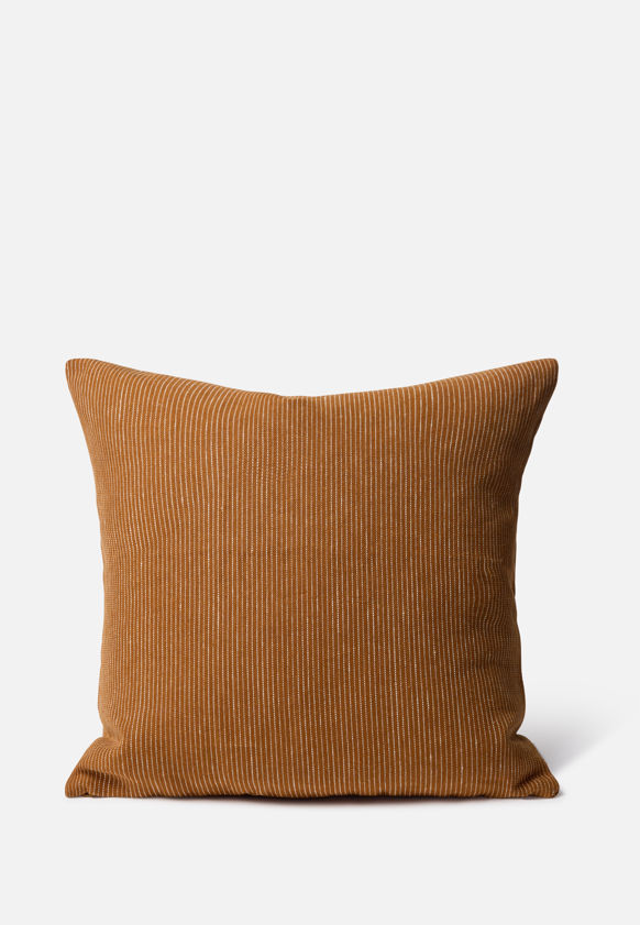 Fine Striped Linen Cushion Cover