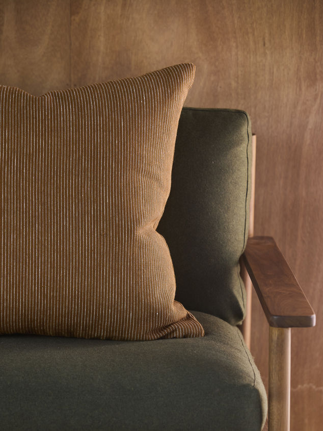 Fine Striped Linen Cushion Cover