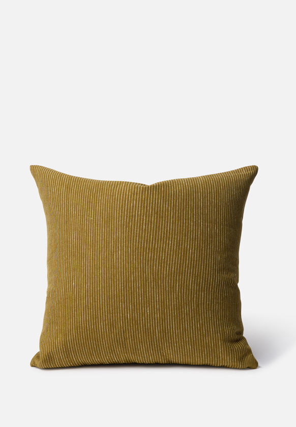 Fine Striped Linen Cushion Cover