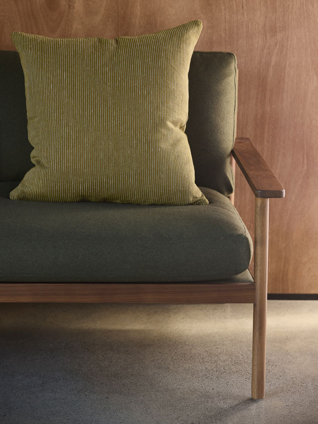 Fine Striped Linen Cushion Cover