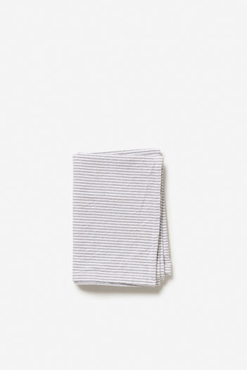 Stripe Washed Cotton Tea Towel
