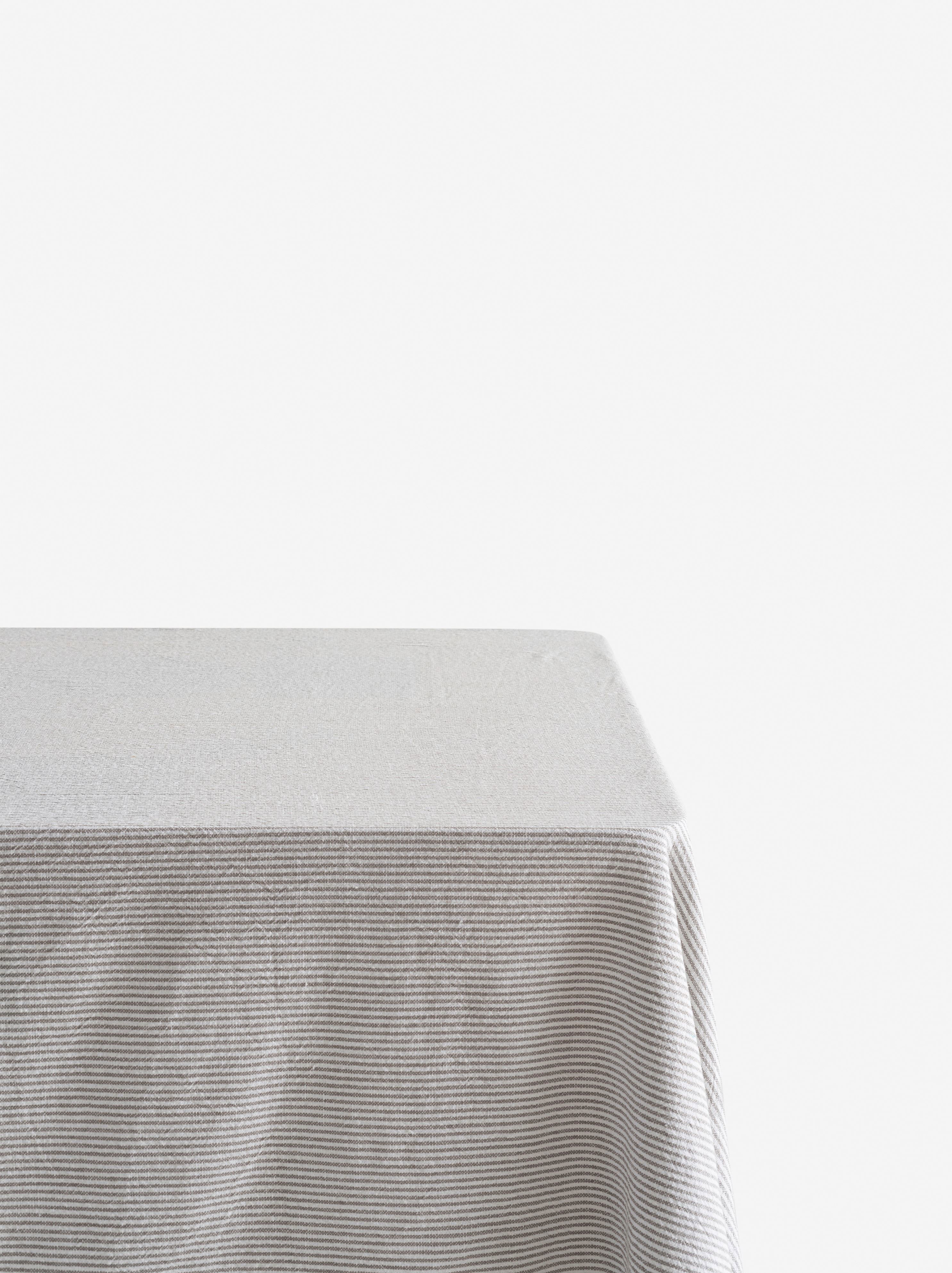 Stripe Washed Cotton Tablecloth