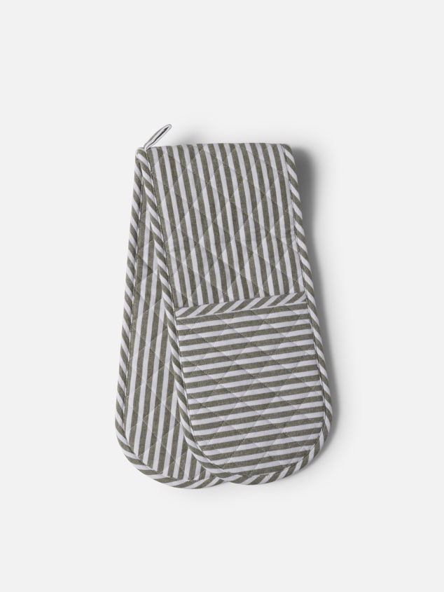 Classic Stripe Double Oven Glove