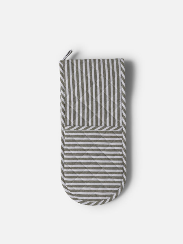 Classic Stripe Double Oven Glove