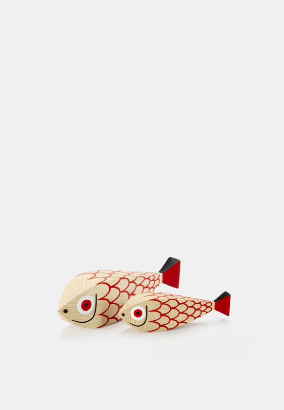 Vitra Wooden Doll Mother Fish and Child