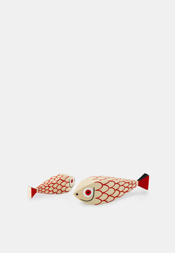 Vitra Wooden Doll Mother Fish and Child