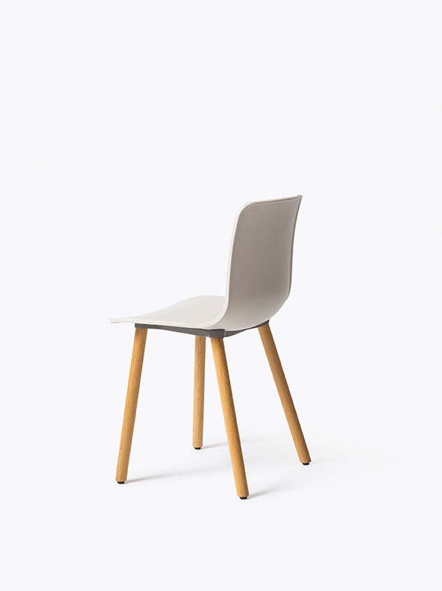 Vitra HAL Light Oak Chair