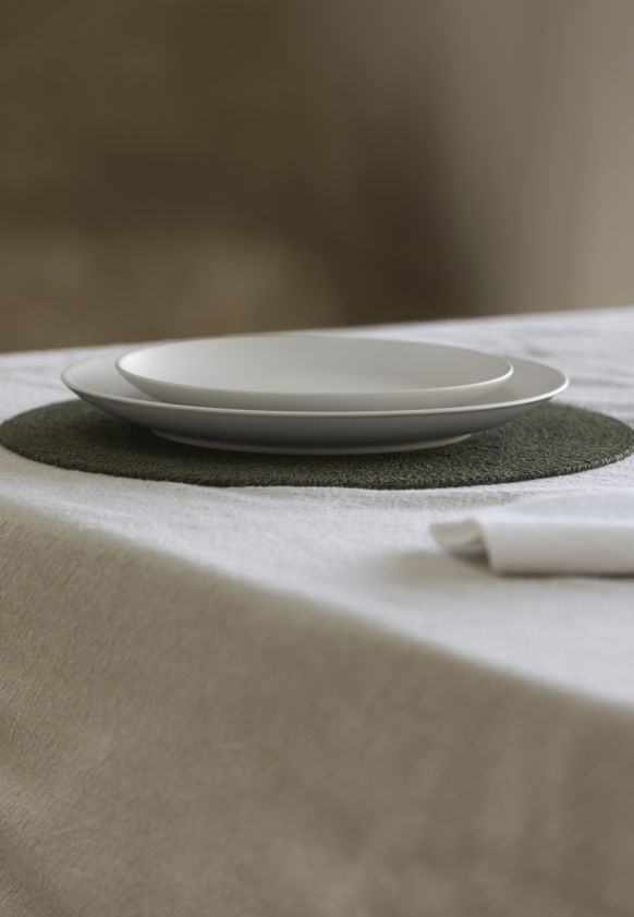 Stoneware Side Plate Set/4