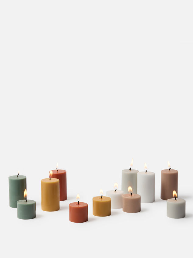 Pillar Candle Set/4