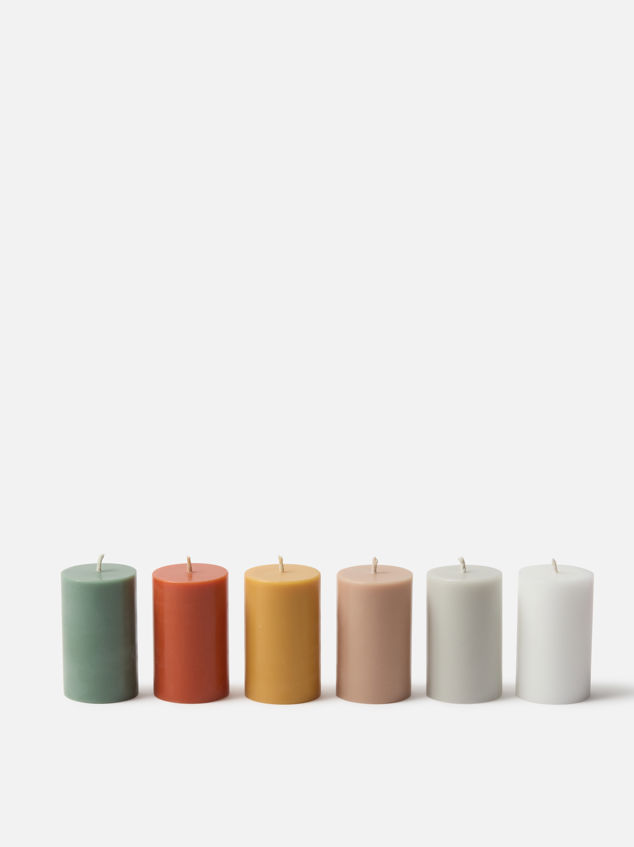 Pillar Candle Set/4
