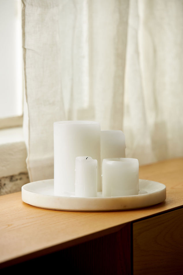 Pillar Candle White